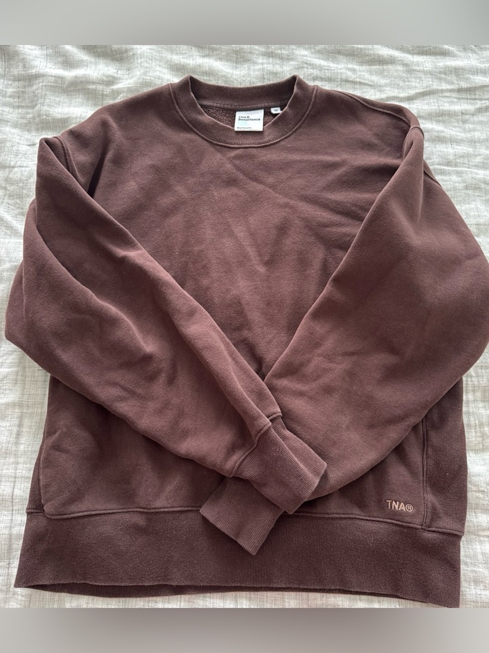 TNA Crewneck Sweatshirt in Brown